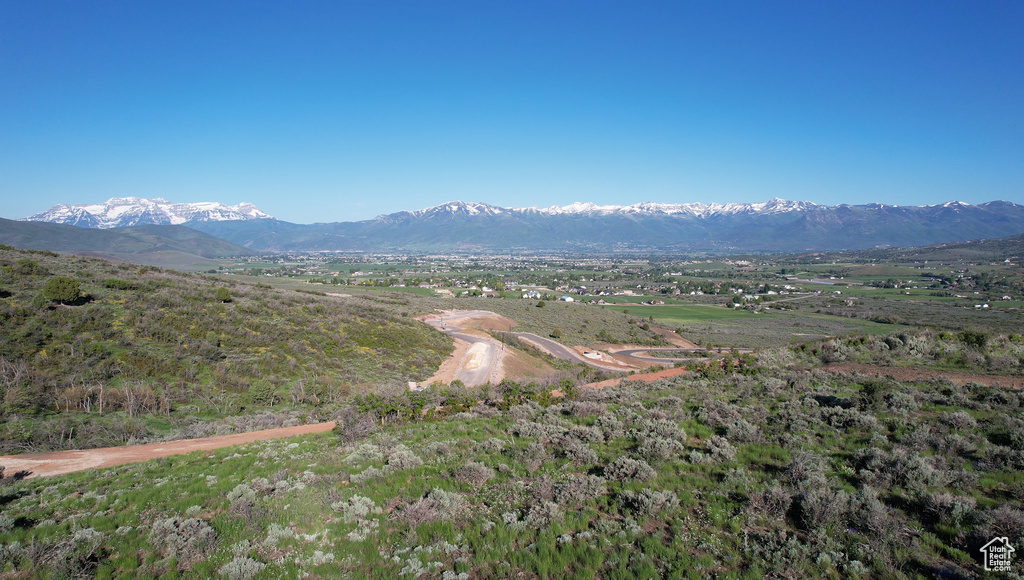 View of property view of mountains