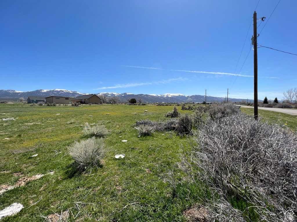 Exterior space featuring a mountain view and a rural view