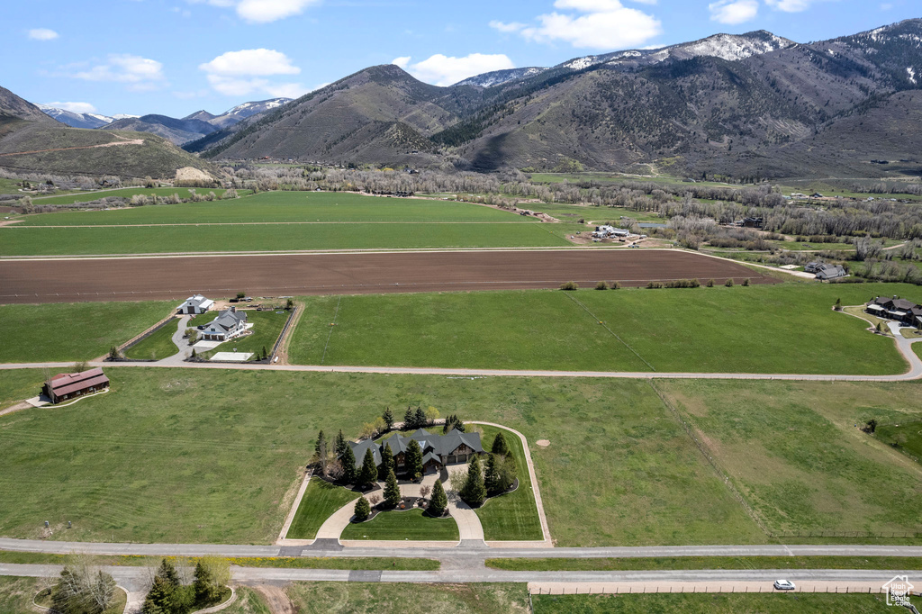 Exterior space featuring a rural view