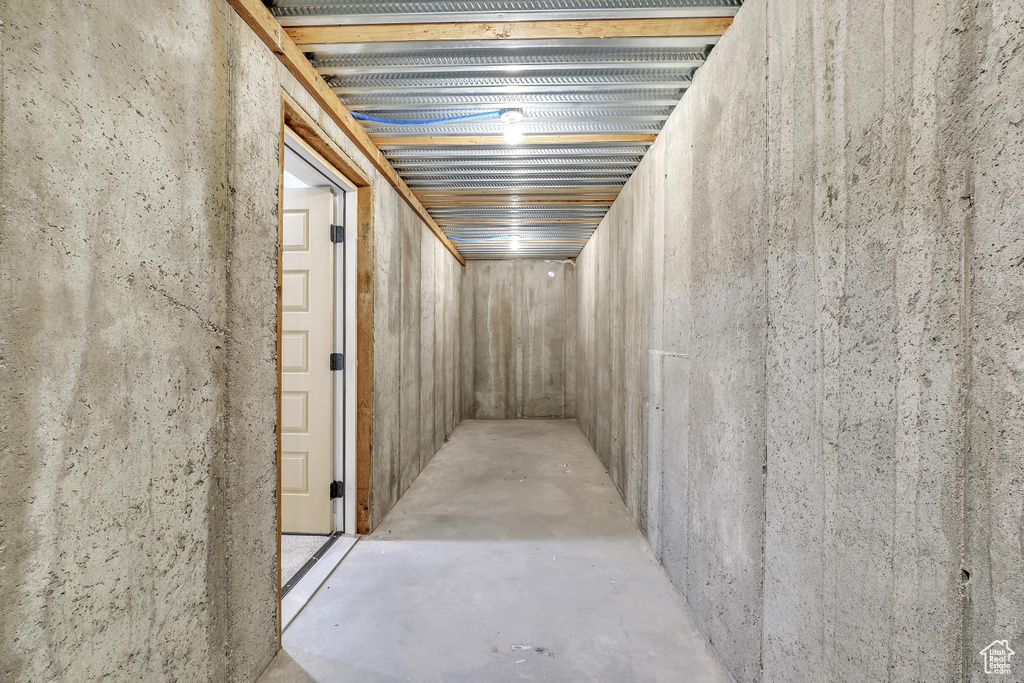 View of basement