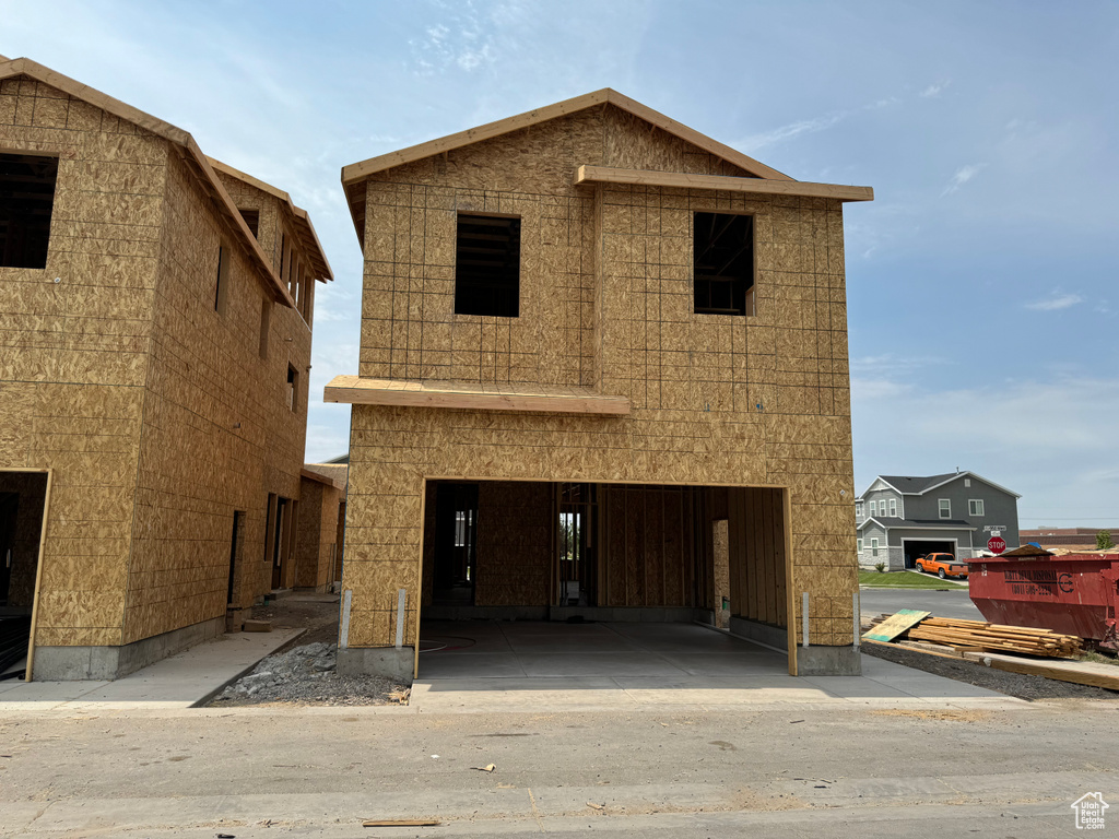 View of property under construction