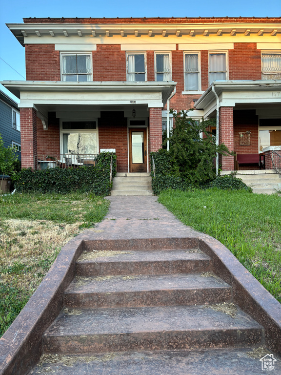 View of front facade