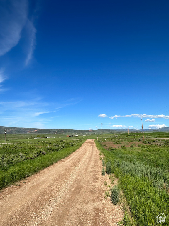 View of road featuring a rural view