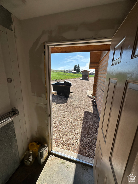 View of entryway