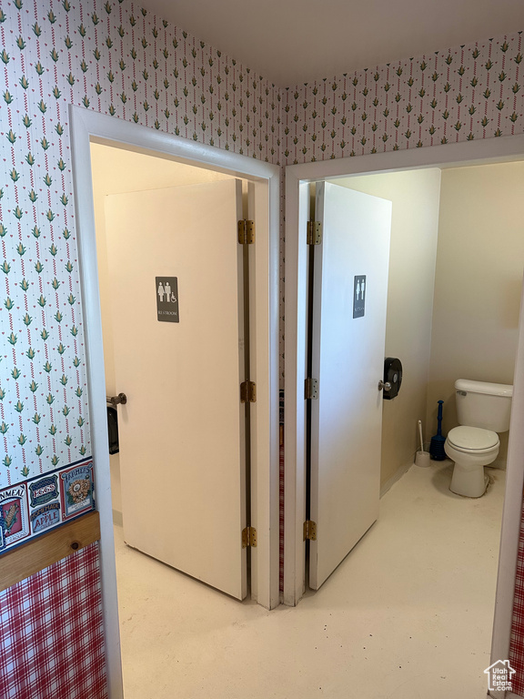 Bathroom featuring toilet