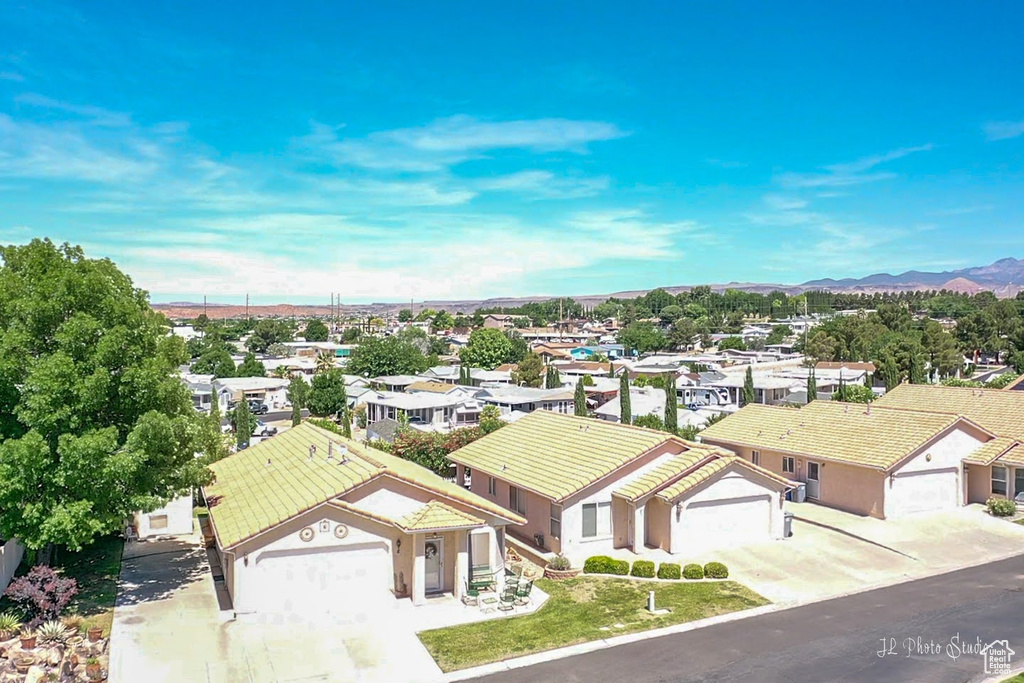 View of birds eye view of property