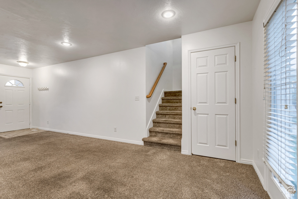 Interior space featuring a wealth of natural light