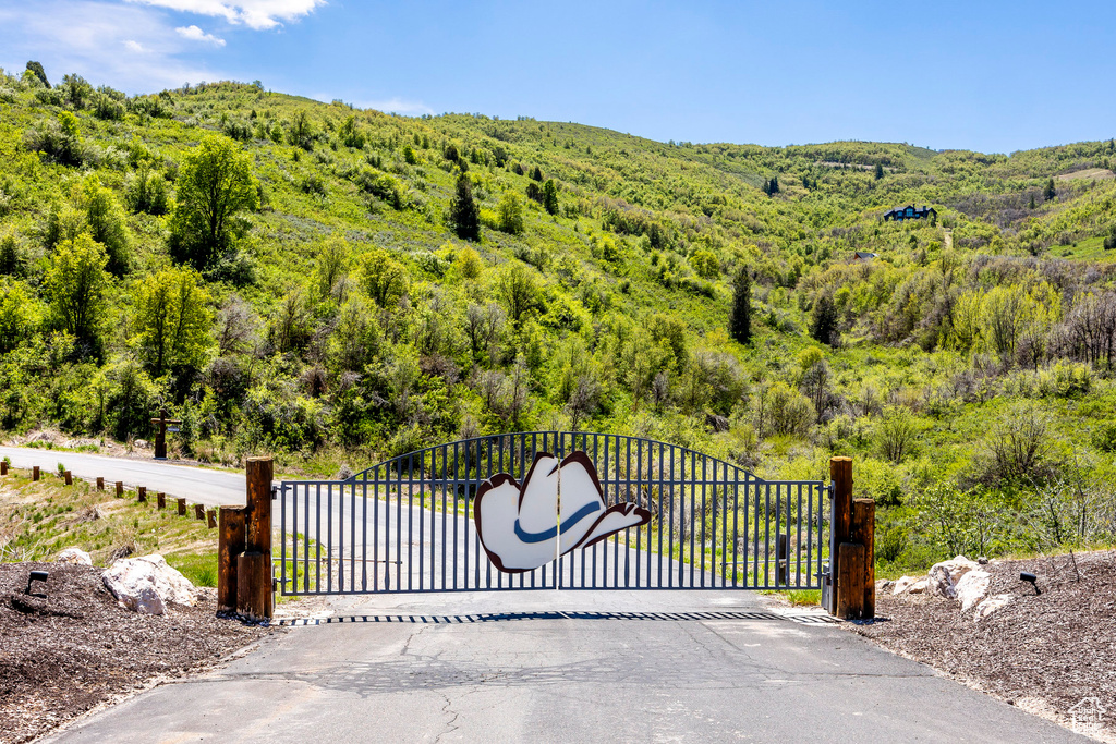 View of gate