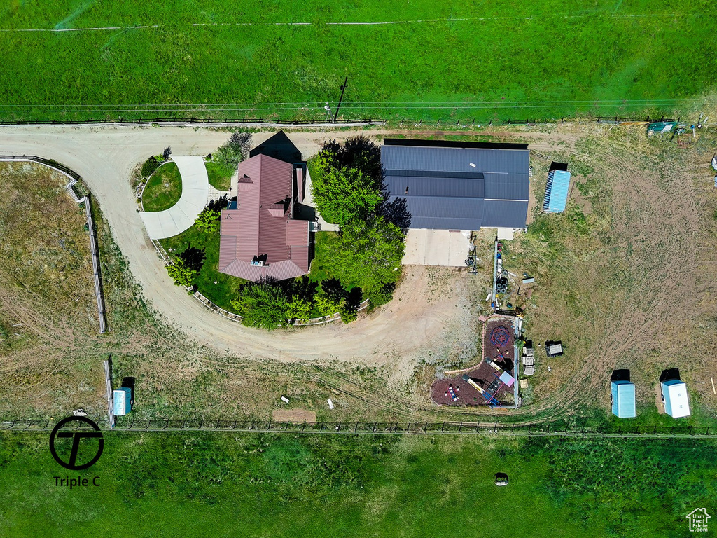 View of aerial view
