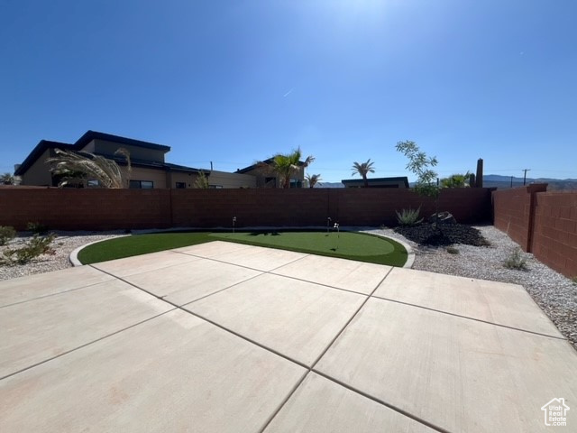 View of patio