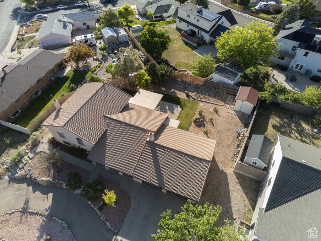 View of birds eye view of property