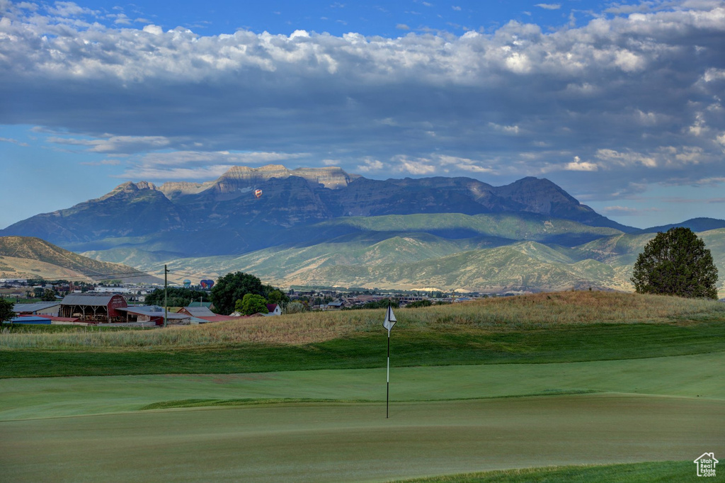 View of mountain view