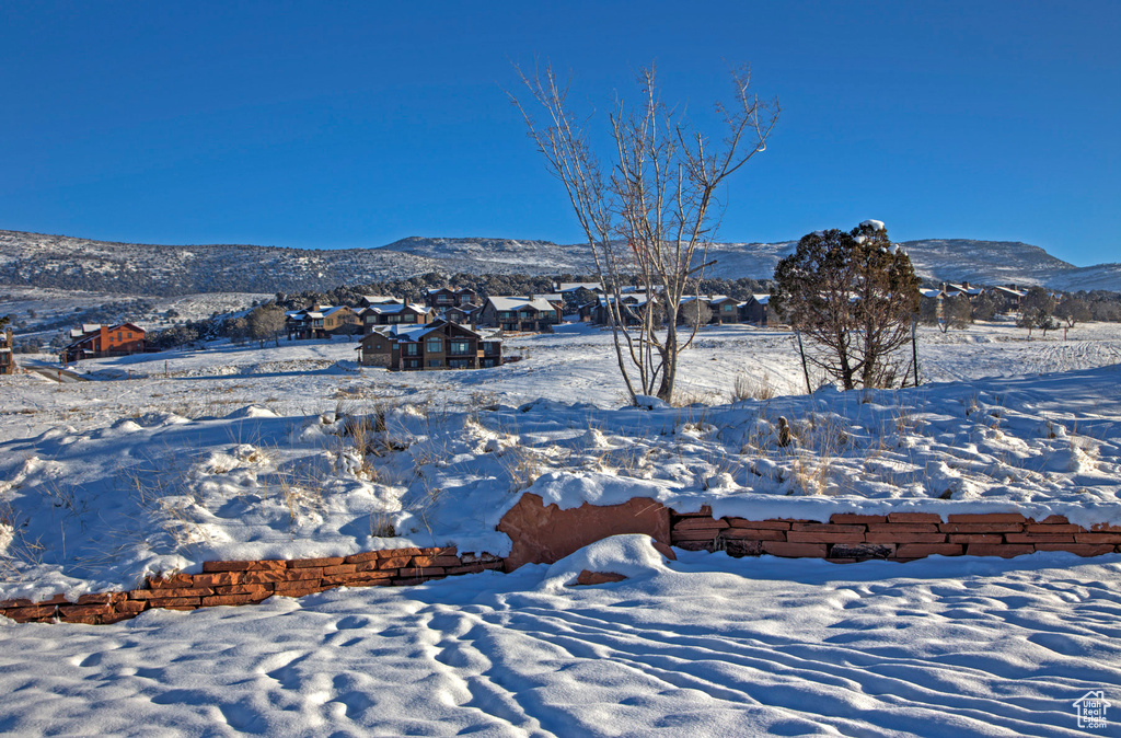 View of mountain view