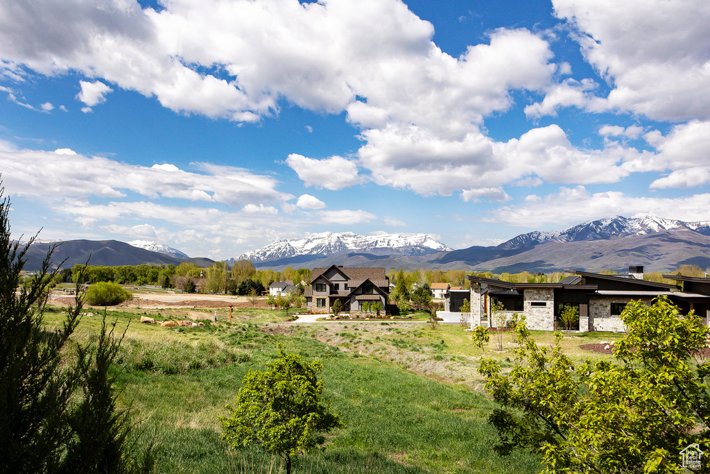 View of mountain view