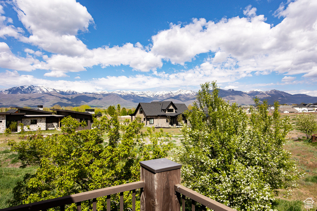 View of mountain view