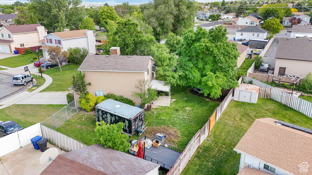 View of birds eye view of property