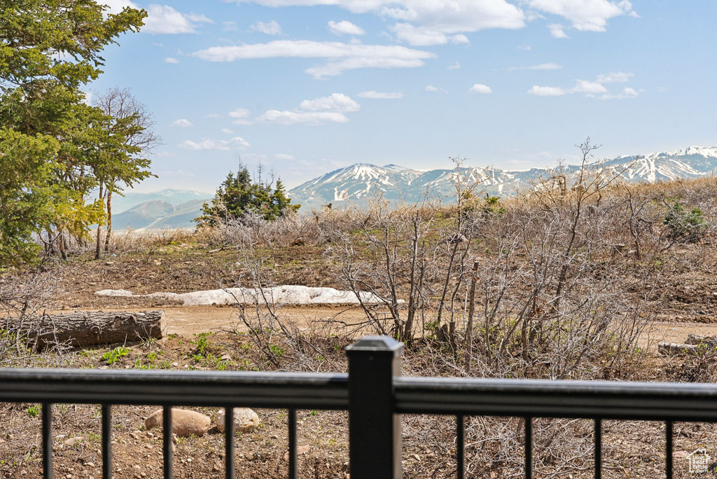 View of mountain view