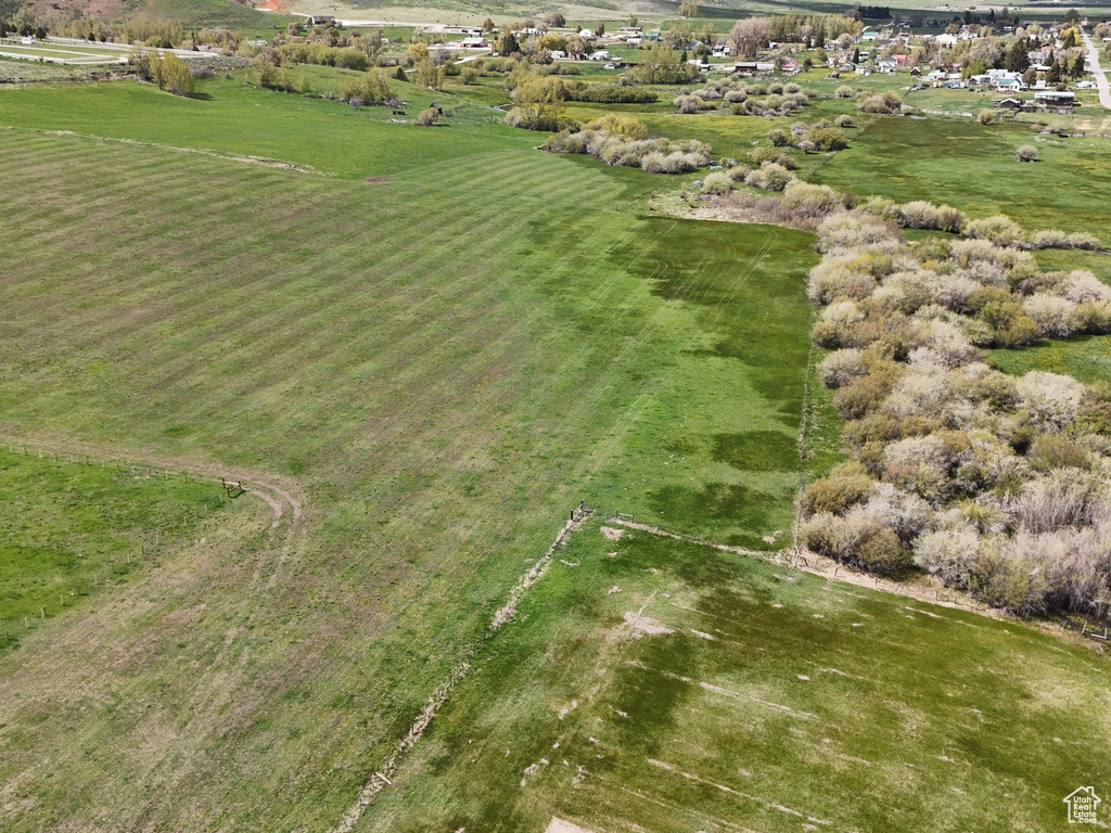 Drone / aerial view with a rural view