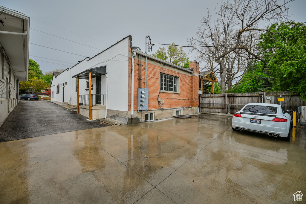 View of property exterior