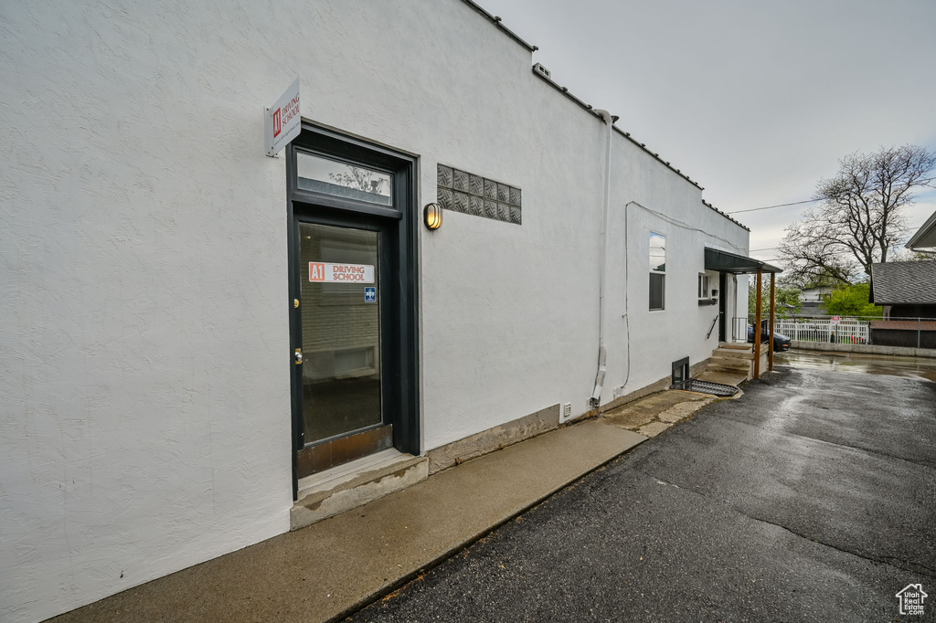 View of property exterior