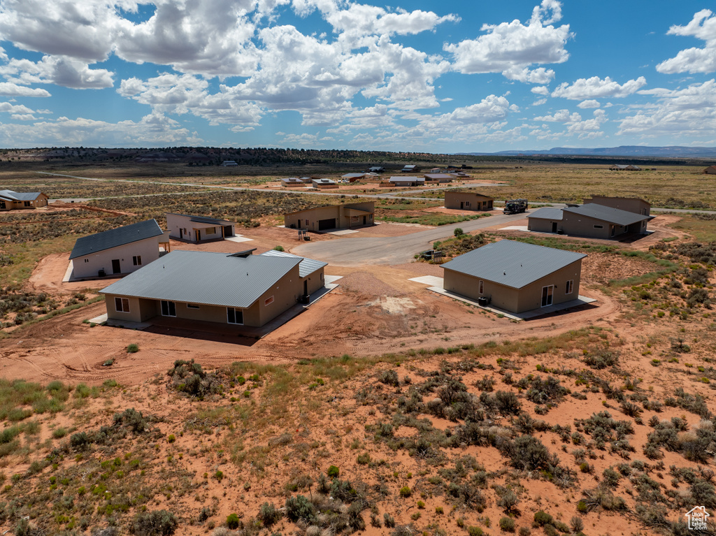 Drone / aerial view featuring a rural view