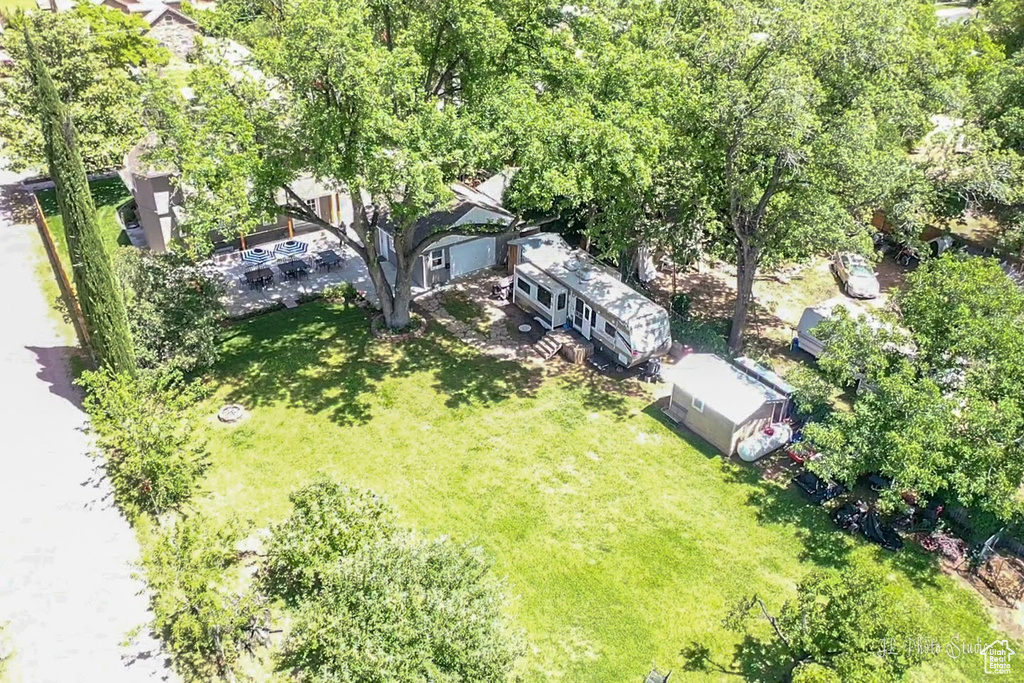 View of birds eye view of property