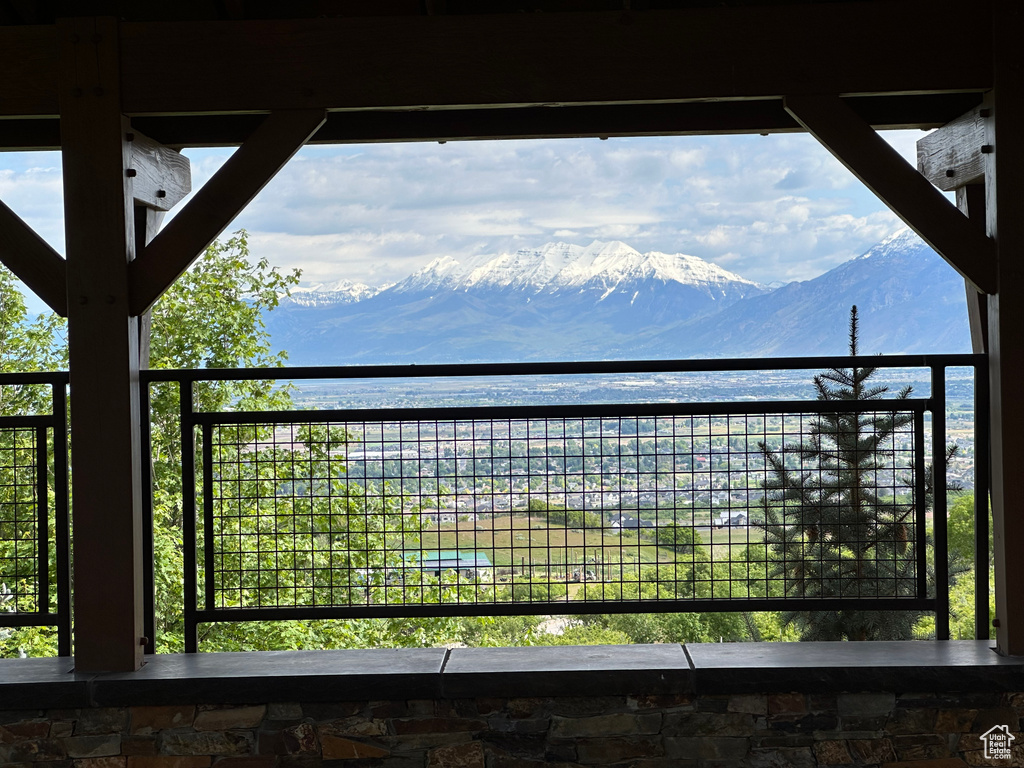Property view of water featuring a mountain view