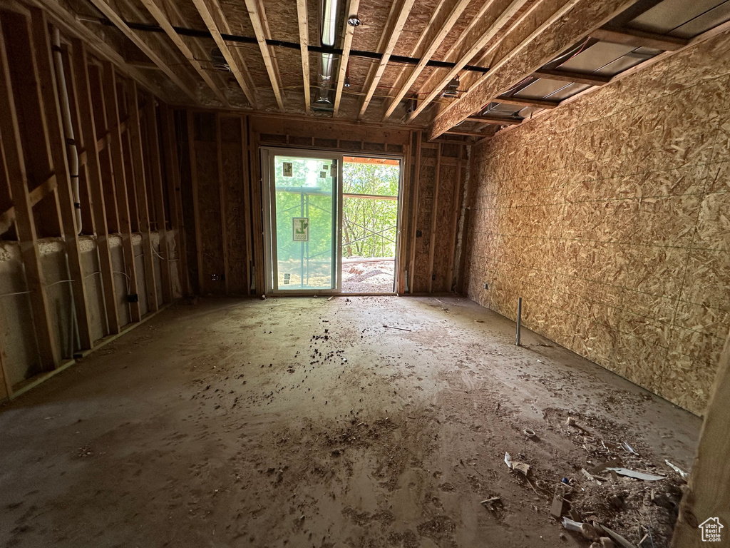 View of misc room