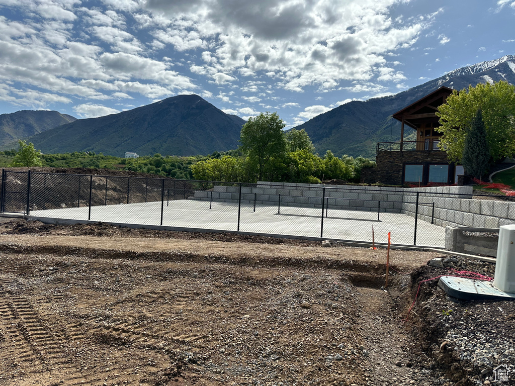 View of mountain view