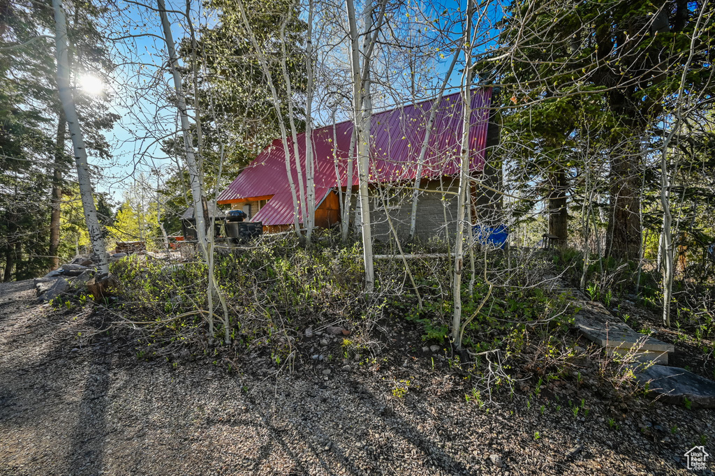 View of back of house