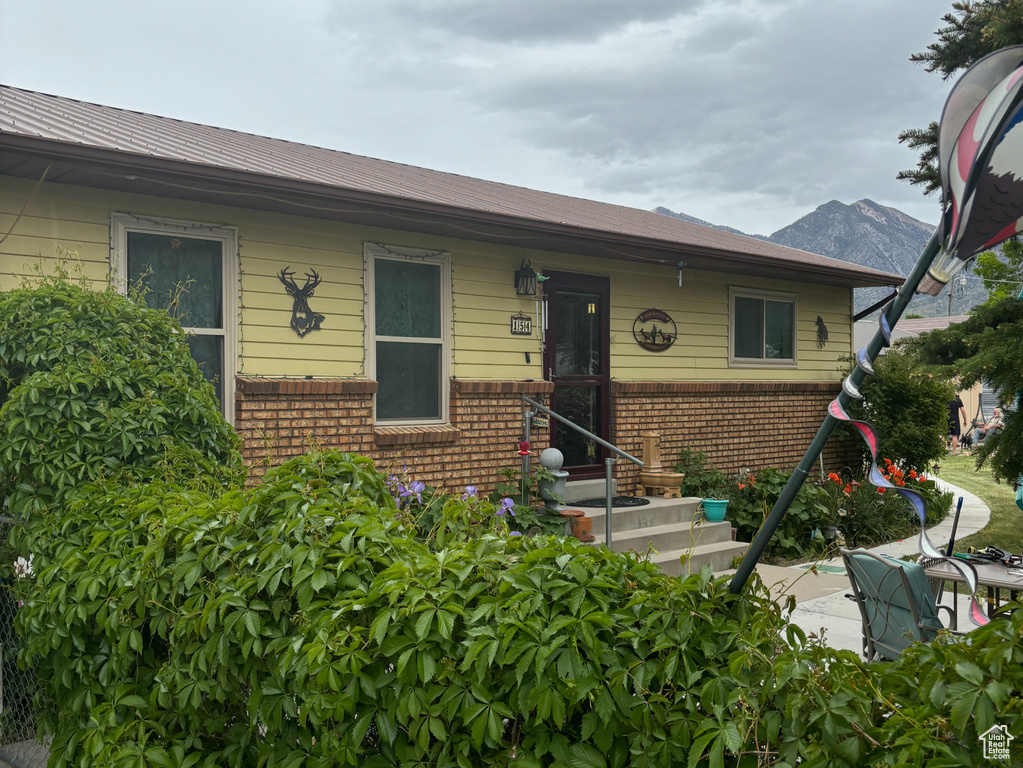 View of ranch-style home