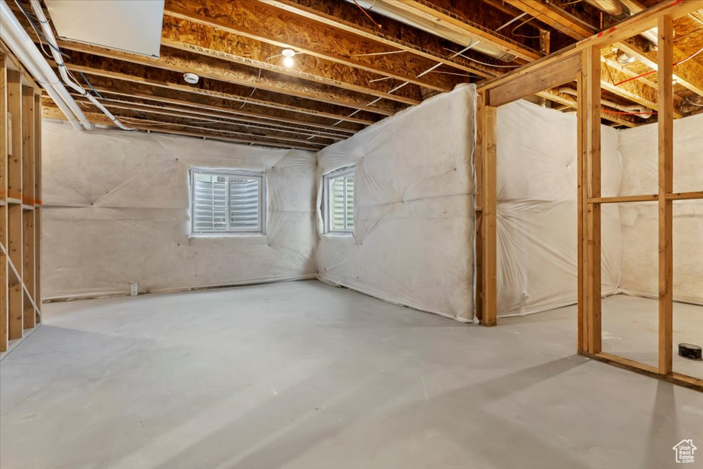 View of basement