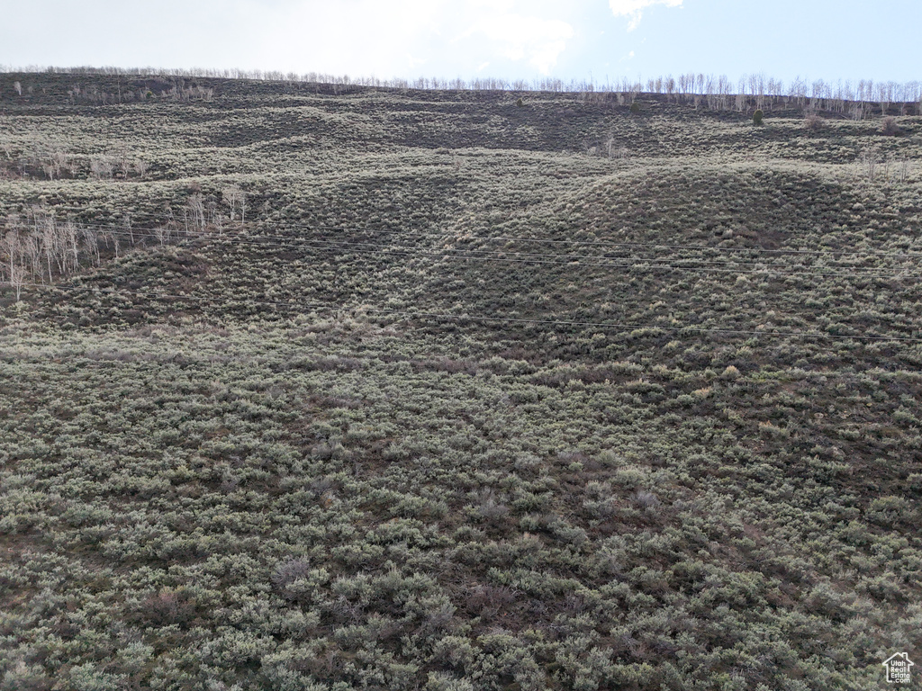 Aerial view featuring a rural view