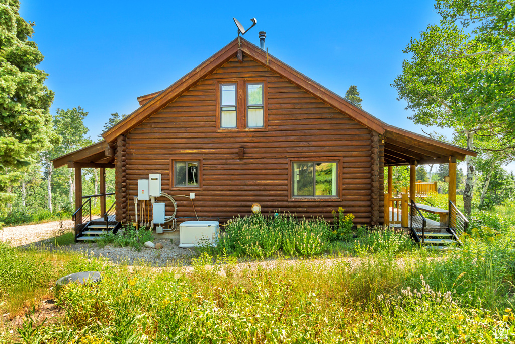 View of side of property