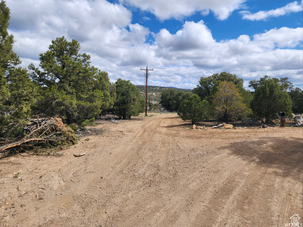 View of local wilderness featuring a rural view