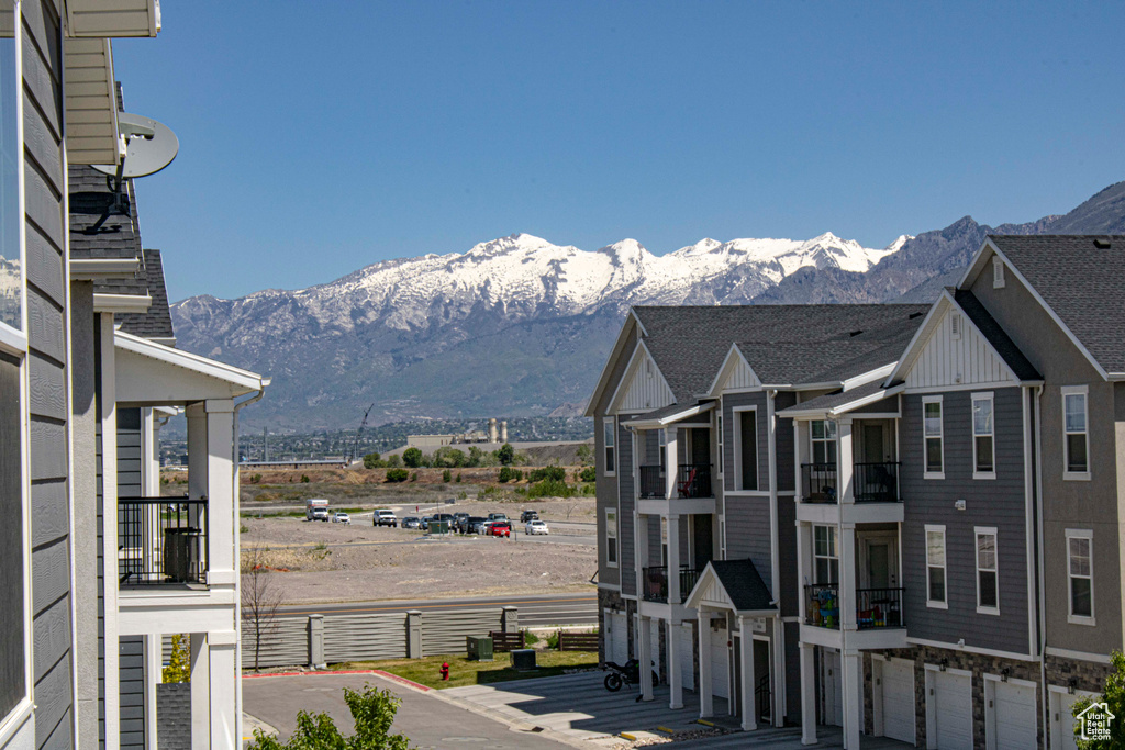 View of property view of mountains