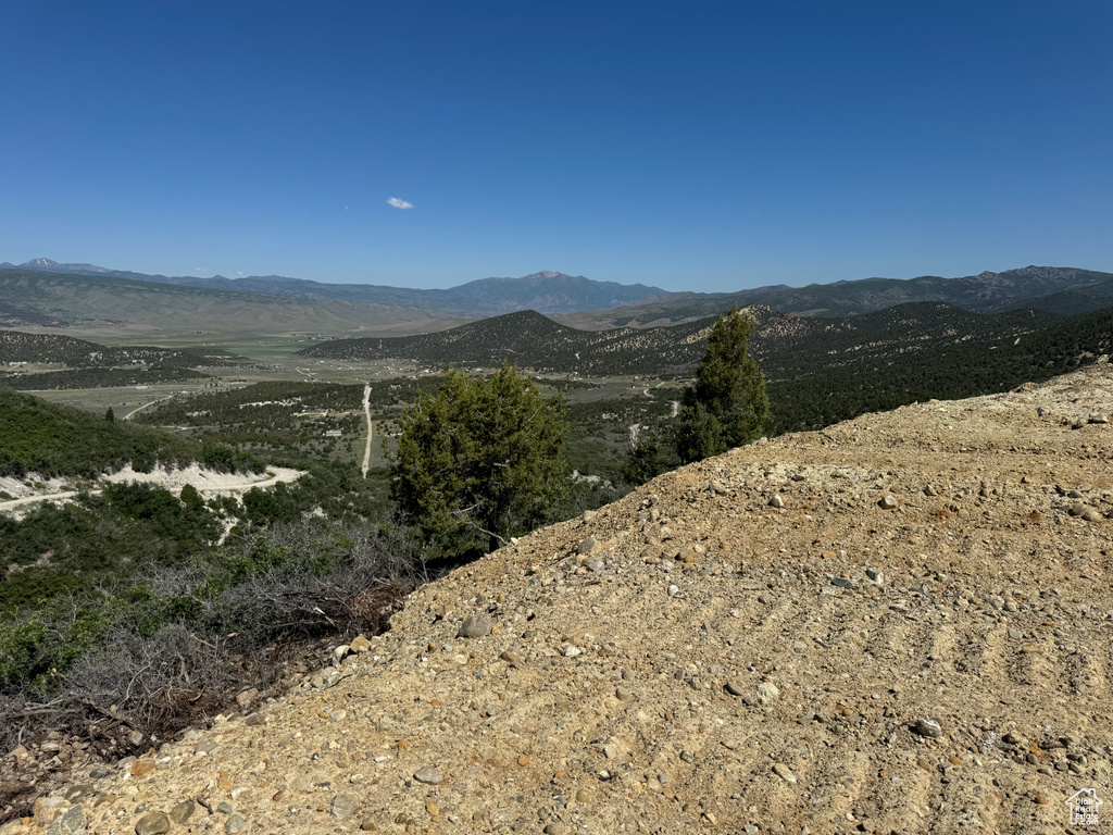 View of mountain view