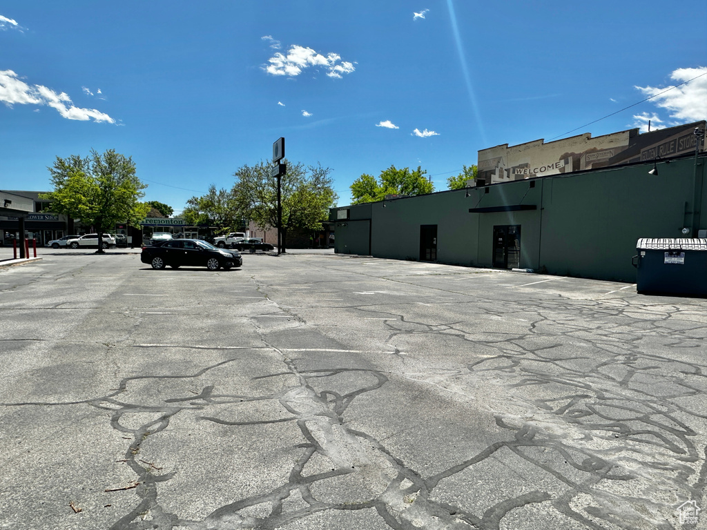 View of car parking