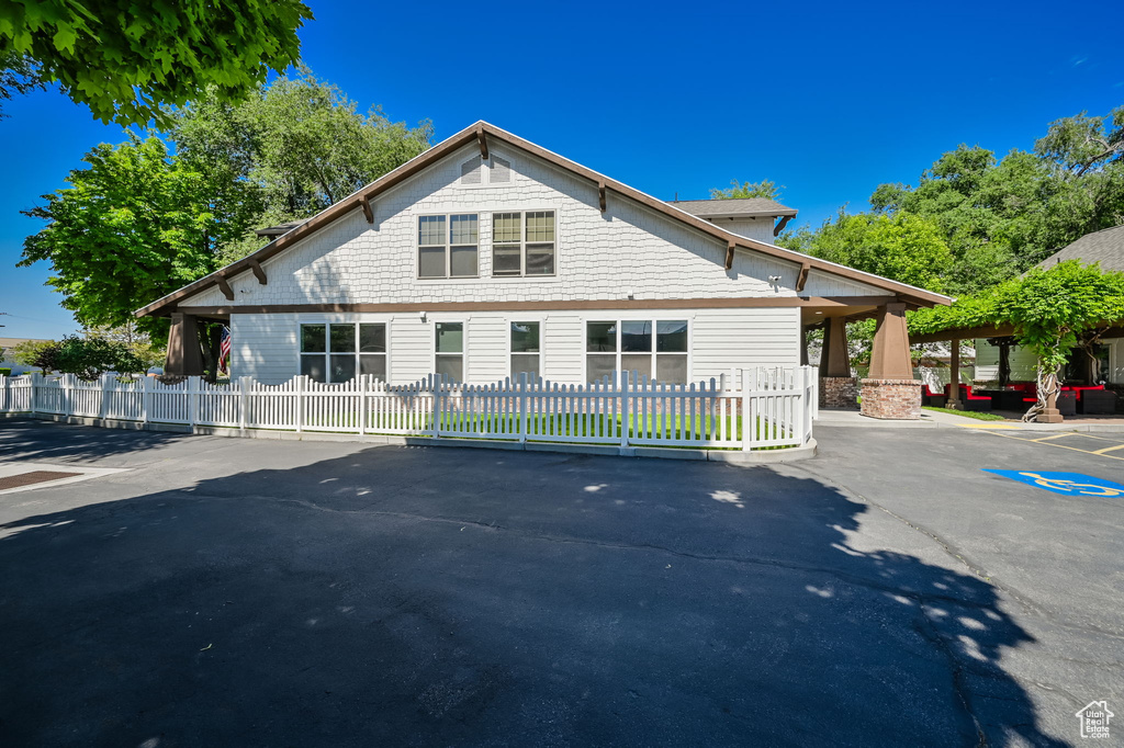 View of front of house