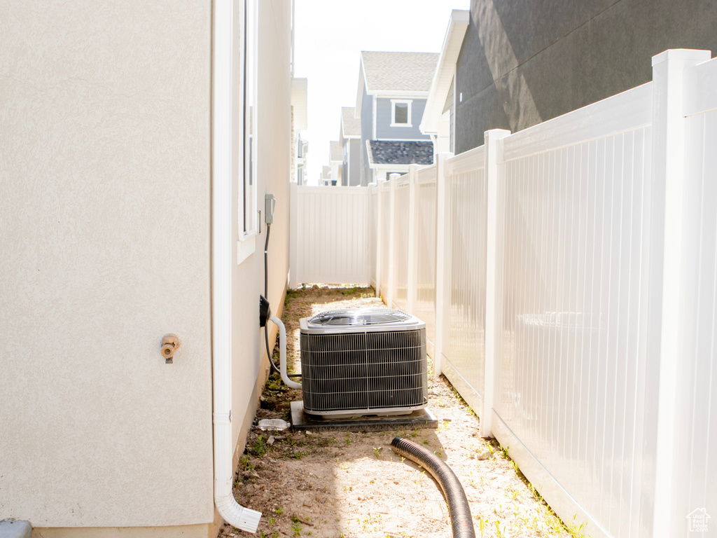 Details featuring central AC unit