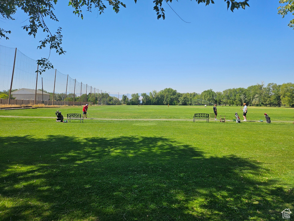 Surrounding community featuring a yard