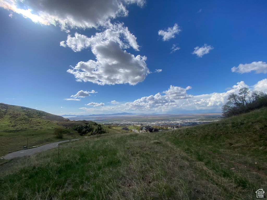 Property view of mountains featuring a rural view