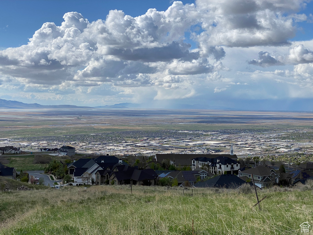 Mountain view featuring a rural view