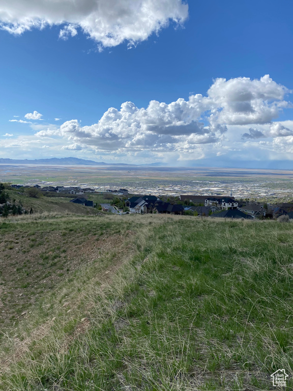 Mountain view with a rural view