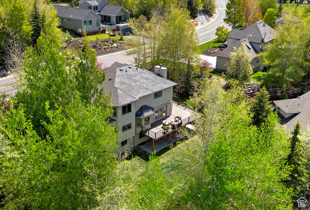 View of birds eye view of property