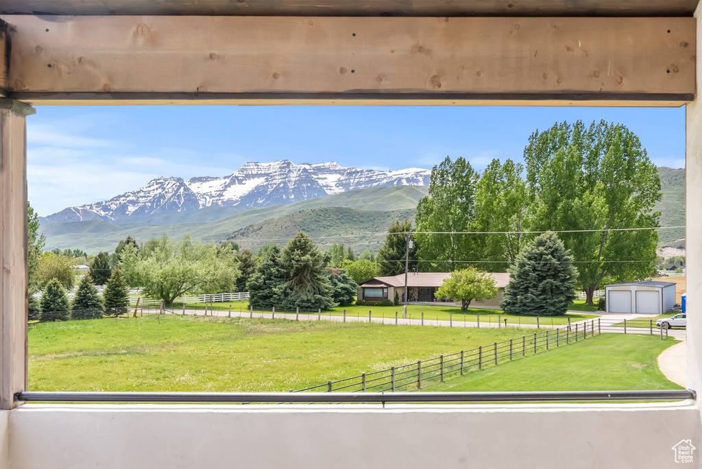 View of mountain view