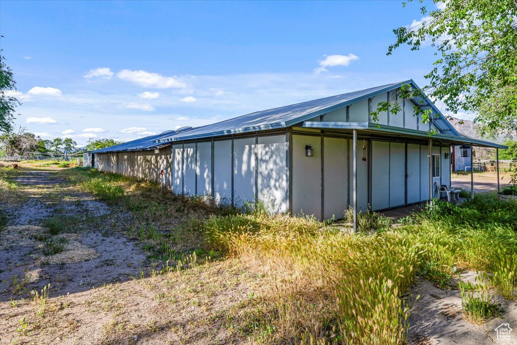 View of property exterior