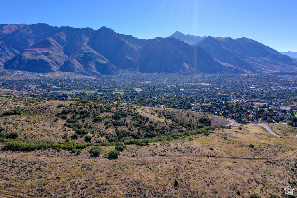 View of property view of mountains