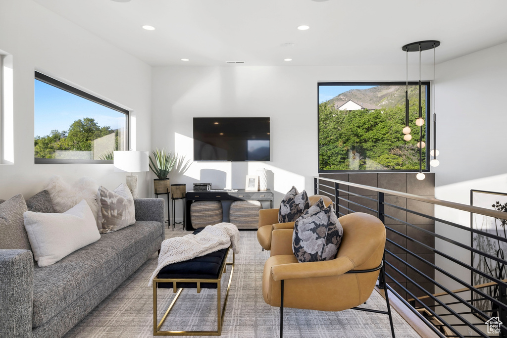 View of living room