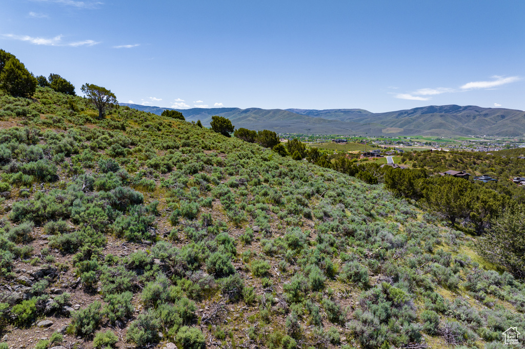 View of mountain feature